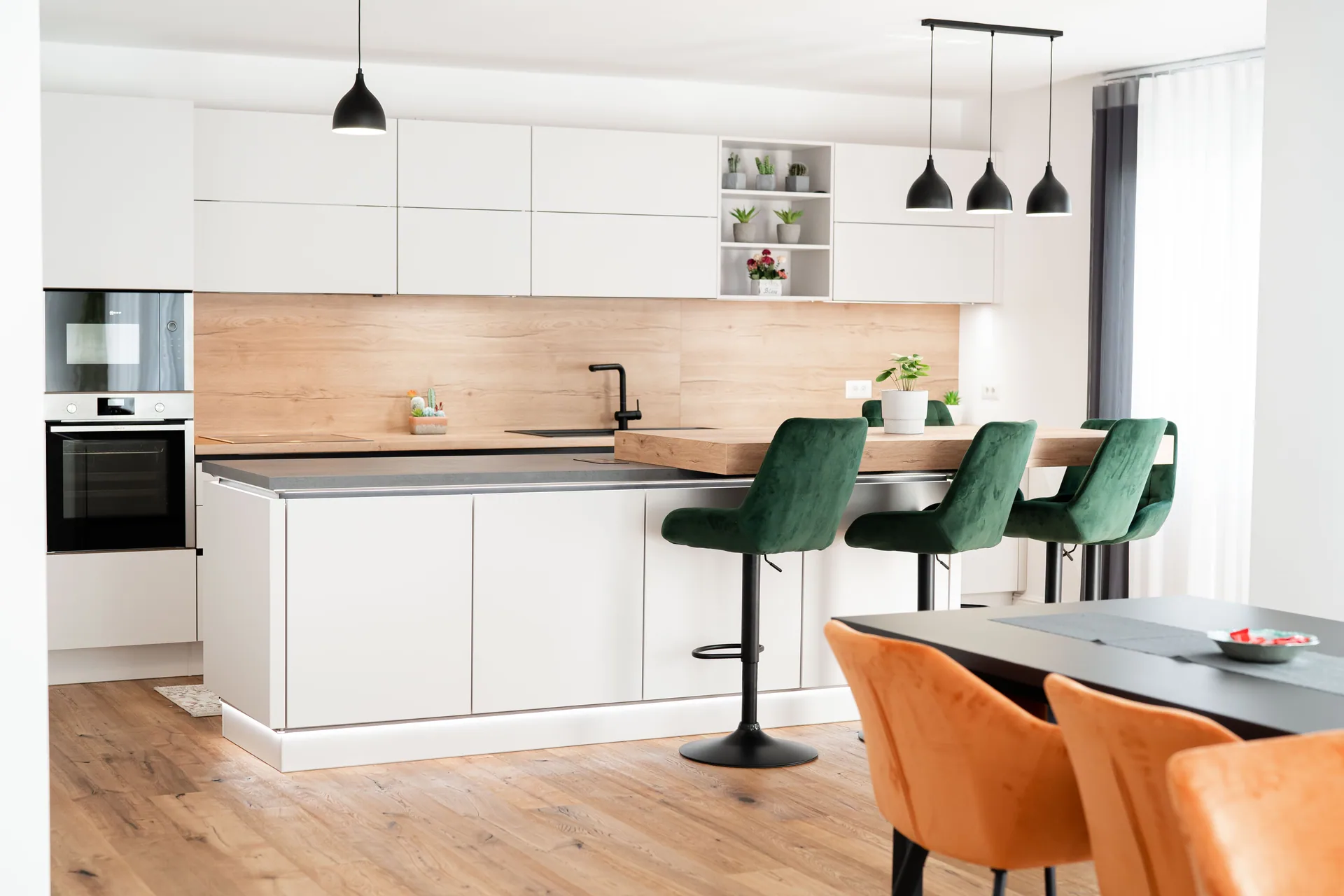 Feel — platinum grey, blat oak ventura — poza 15