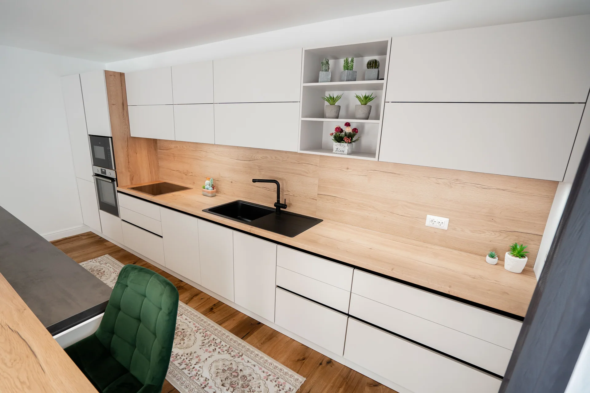 Feel — platinum grey, blat oak ventura — poza 5