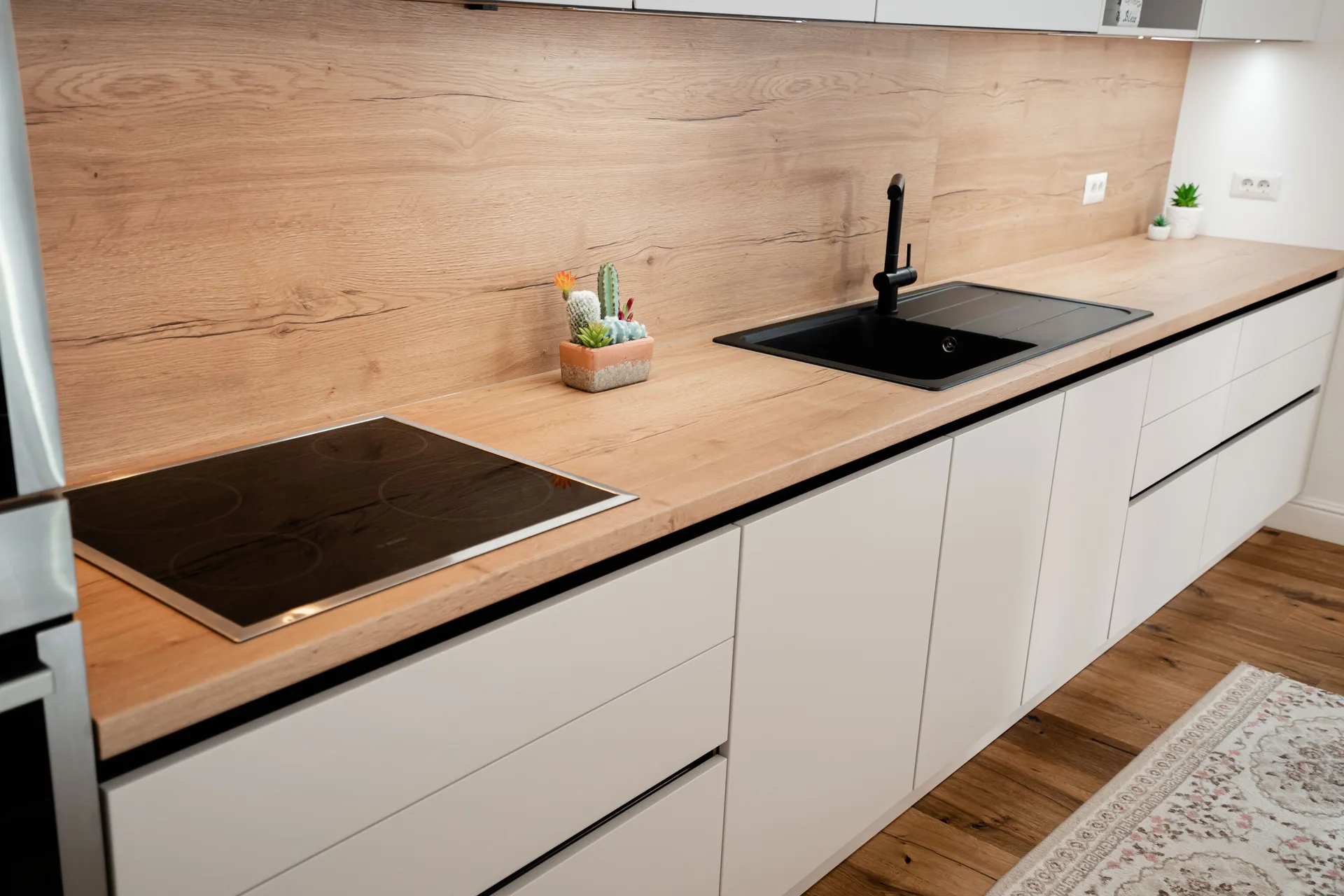 Feel — platinum grey, blat oak ventura — poza 8