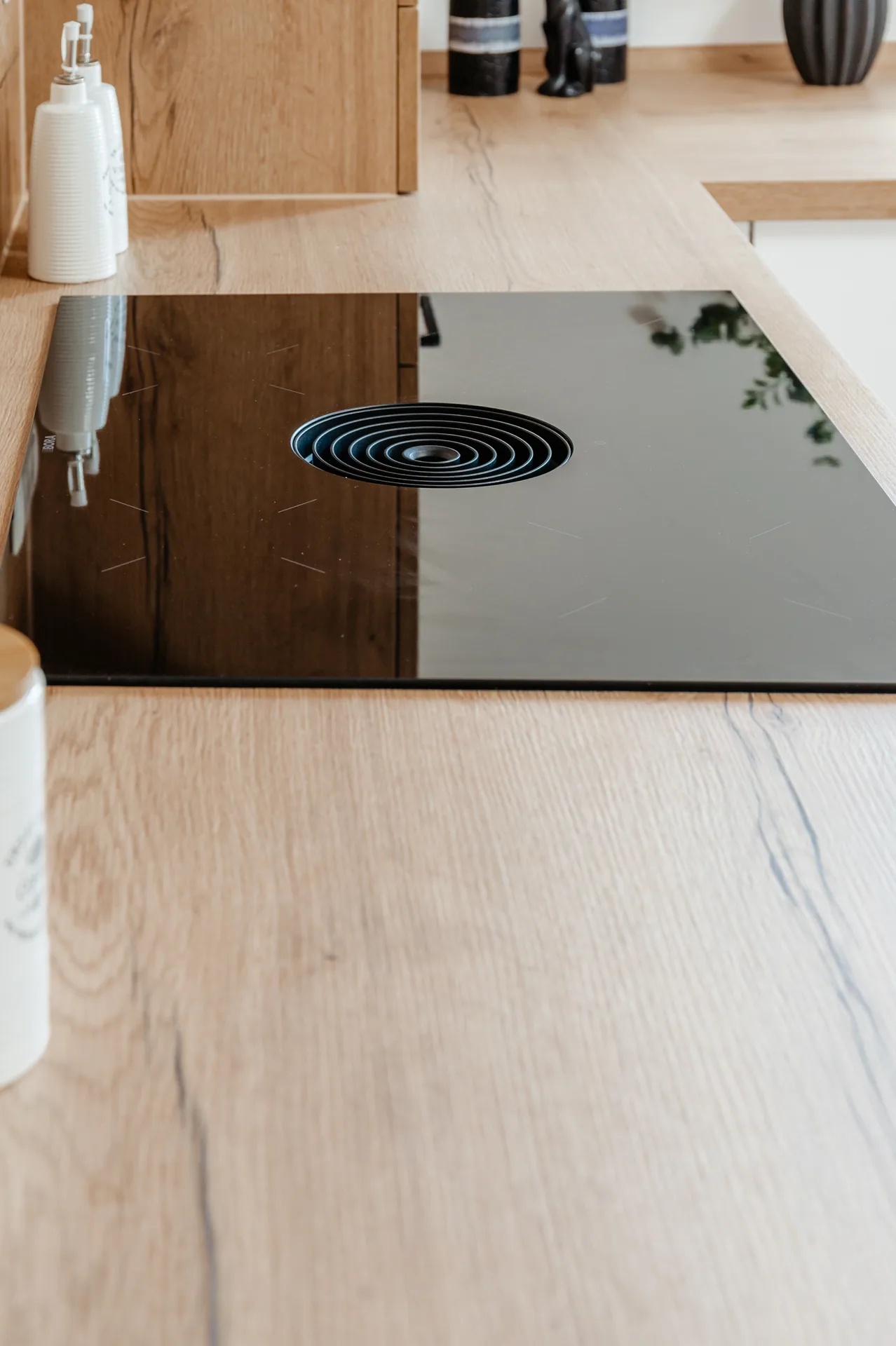 Plus — arctic white, blat oak ventura — poza 2