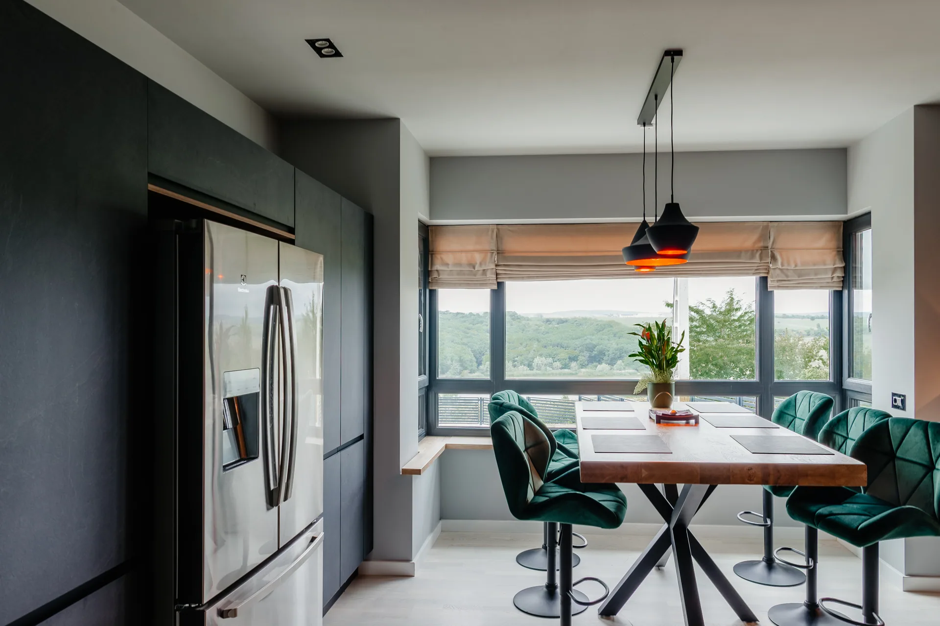 Stone — basalt, blat oak ventura — poza 3